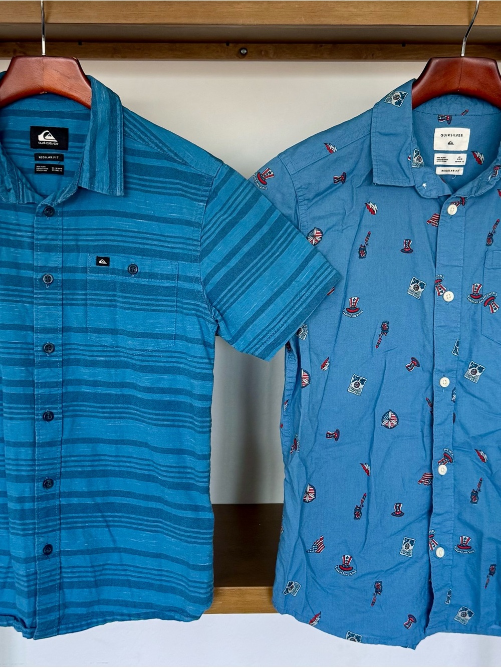Quiksilver Button-Up Shirt Bundle - Boys Size M
